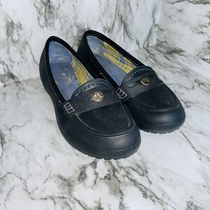 Crocs | Shoes Lano Penny Loafers Slip-Ons Flats | Black | Women | 7